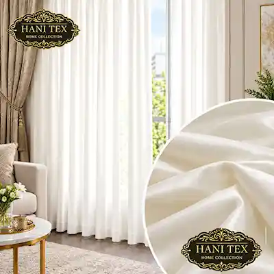 پارچه آستر پرده براق برند HANITEX