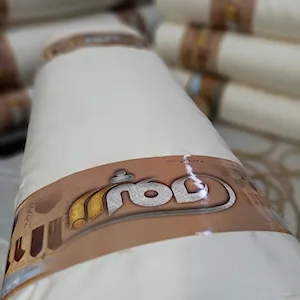 پارچه پرده حریر ساده برند زرپود